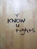 "Know your rights"